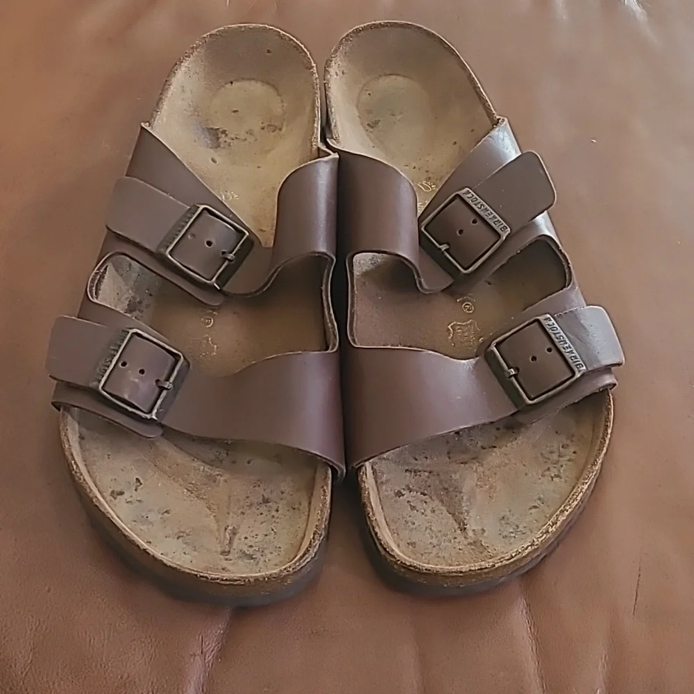 ✨️Excellent Men's Leather Birkenstocks✨️ - Picture 2 of 11